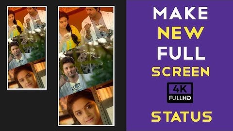 Photo and Video | Full Screen HD Whatsapp Status Making | Tutorial | Malayalam | Andropix