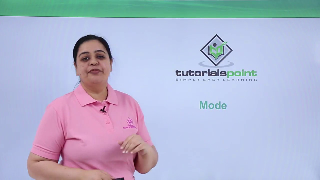 Class 11th – Mode | Statistics for Economics | Tutorials Point