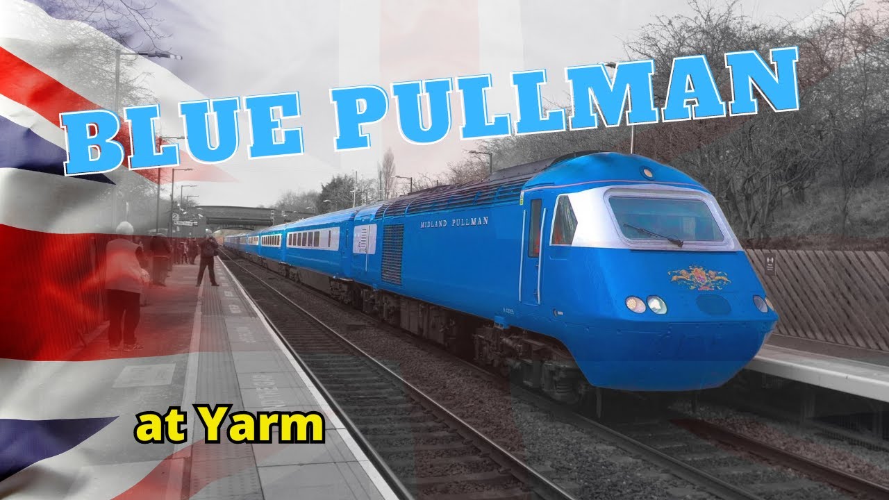 Trains at Yarm including Blue Pullman HST 9 March 2022 YouTube