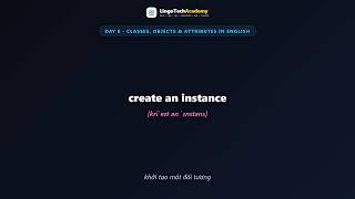 🚀 Day 8 - Classes, Objects & Attributes in English | English for Software Engineers