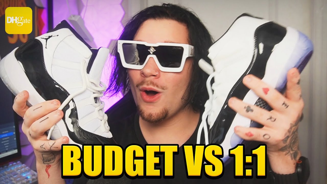 1:1 VS Budget Jordan 11 