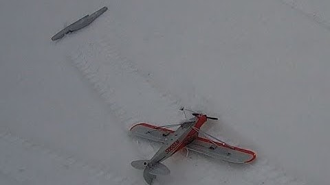 12-16-2017 UMX Carbon Cub SS #2/3 - Dinglebatteries - Another CRASH!