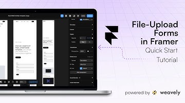 How to Add File Uploads to Forms in Framer (Using Weavely AI)
