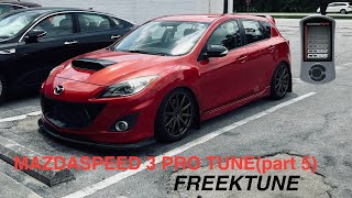 MAZDASPEED 3 Gets A Pro Tune by FREEKTUNE(part 5) + CorkSport ECU Relocation Battery Box Install!