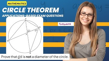 Circle Theorem | Past paper question | GCSE | IGCSE | Mathematics | Undoubtme Educare