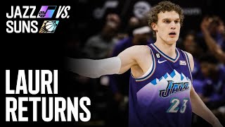 Lauri Markkanen TOOK OVER in Jazz's win over Suns 38 PTS & 6 REB