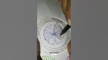 So satisfying asmr spirograph drawing ❣️❣️ #shorts #spirograph #ytshorts #asmr #drawing #viralshorts