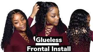 123 Glueless Install| How To| Long Hold \& Easy Method ft Ula Hair