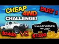 Two 4WDs Bought & Built for UNDER $5k! You won't believe what 4x4 Shauno's Driving! EPISODE 1