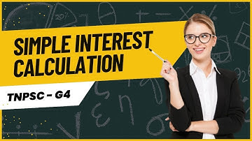 TNPSC Group4 - Simple Interest Question 2022