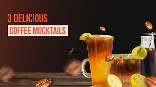 3 Easy Coffee Mocktails Recipes | Refreshing Coffee Mocktails screenshot 3