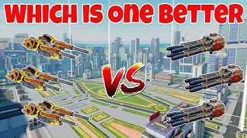 WR🔥 New Ultimate Tempest VS New Pilum Weapon Comparison ||WAR ROBOTS||