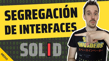 4️⃣ Principio de SEGREGACIÓN de INTERFACES ⚠ Estás usando mal las interfaces [SOLID] 🟡