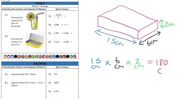 YEAR 5 Mini-maths Video Tutorial - Week 6 - Monday