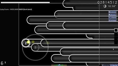 osu! // XNOR XNOR XNOR- [Earth(atm)] 87.99 Highest!544 combo (DESC!)