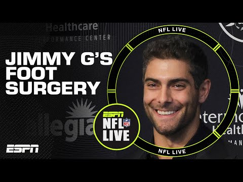 The Raiders believe Jimmy G will be FINE come the season! - Adam Schefter | NFL Live