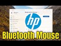 How to Connect Bluetooth Mouse to HP Laptop Guide