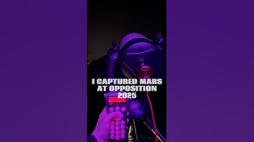 I captured Mars at opposition #space #astrophotography #mars #astronomy #telescope #shorts #fyp