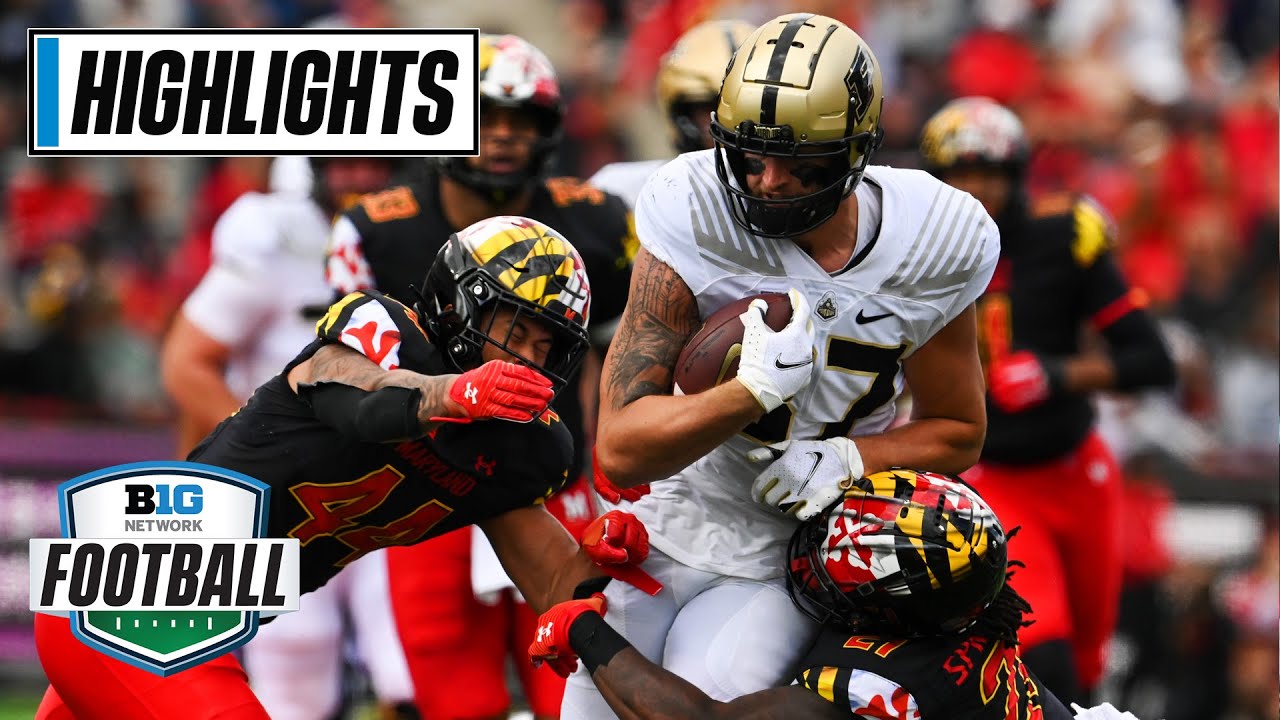 Purdue at Maryland Highlights Big Ten Football Oct. 8, 2022 YouTube