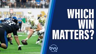 Kemenangan Mana yang Lebih Penting bagi BYU Football: Utah atau Notre Dame? | BYUtv screenshot 1