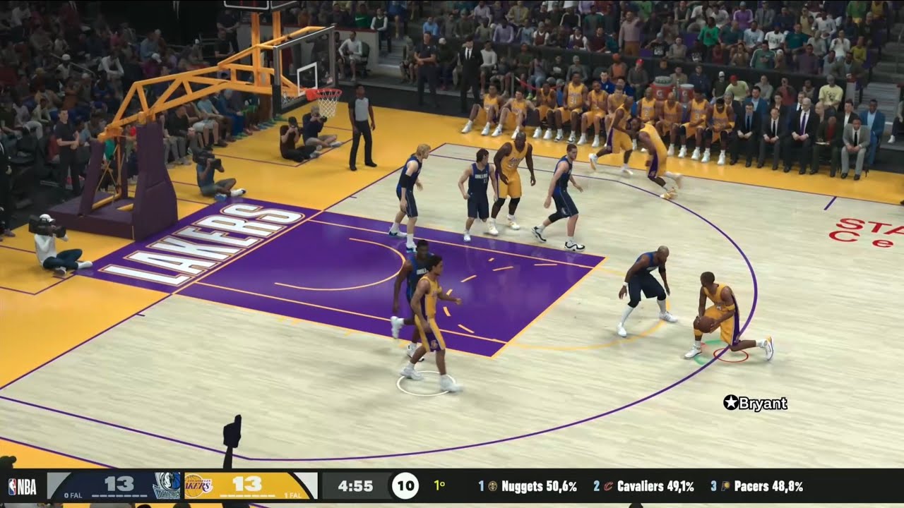 NBA 2K26 - Kobe Bryant 2004 Highlights - Los Angeles Lakers Vs Dallas Mavericks 