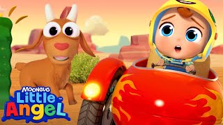 Baby John's Wheels On The Motorcycle | Best Cars & Truck Videos For Kids