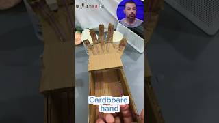 Cardboard hand #diy #craft