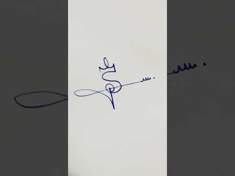 SP Short Signature #signature #music #style #calligraphy #stylish #drawing #reels #art #artist