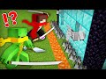 Mikey and JJ in NINJA Security Base in Minecraft! (Maizen Mazien Mizen)