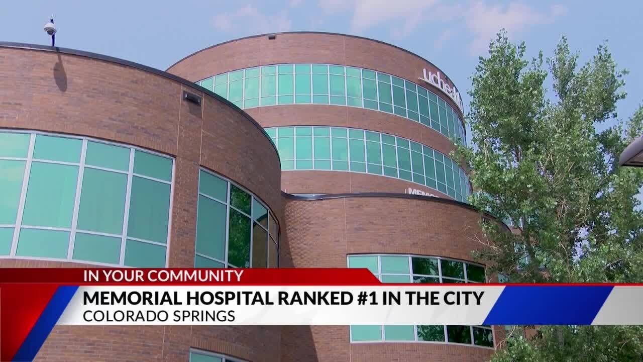 UCHealth Memorial Hospital ranked top hospital in Colorado Springs