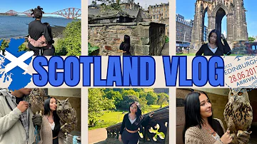 VLOG: My first time in Scotland 🏴󠁧󠁢󠁳󠁣󠁴󠁿…