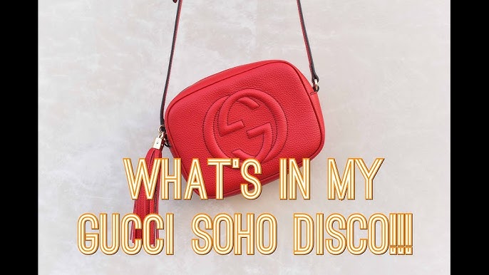 whats in my Gucci Disco bag & review, elle be