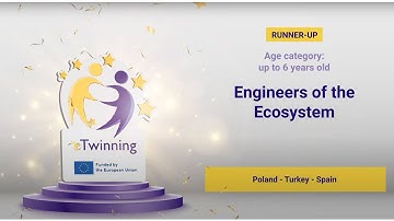 Engineers of the ecosystem - eTwinning European Prizes 2022 - Up to 6 Runner Up