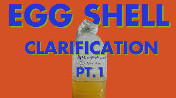 Clarifying Wine w/ Eggshells pt. 1