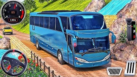 Offroad Bus Simulator 3D Game  - City Coach Bus Simulator Game 2025 - #androidgameplay