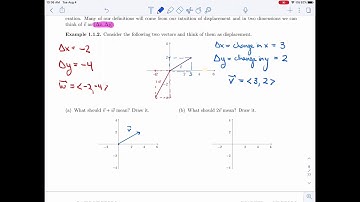 Linear Algebra 1.1.1 - Introduction to Vectors