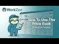 How To Use The Price Book in WorkZen