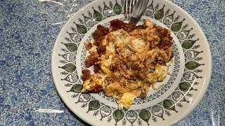 Casserole Meat Pasta Sour Cream and Cheese