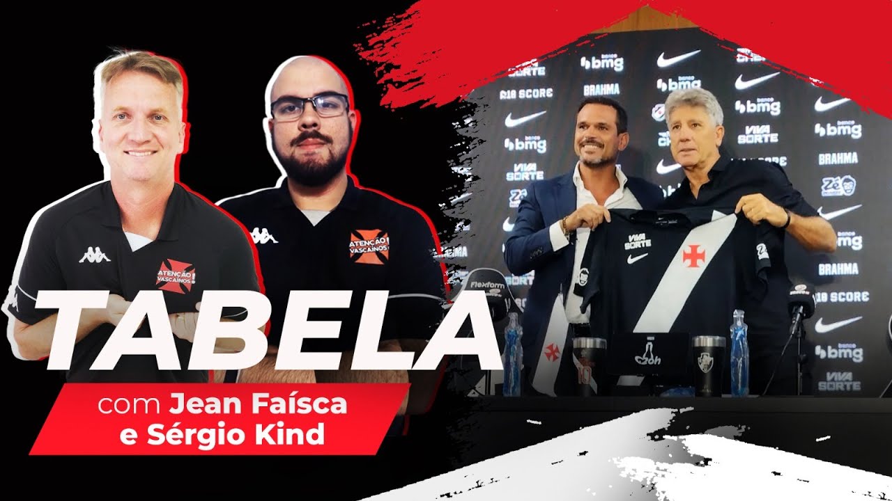 VEM PRO TABELA DO AV. CONFIRA AS ÚLTIMAS NOTÍCIAS DO VASCO! | com Jean Faísca e Sérgio Kind