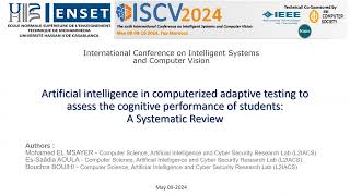 381: AI in computerized adaptive testing to assess the cognitive performance of students