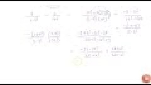 Reduce `(1/(1-4i)-2/(1+i))((3-4i)/(5+i))` to the standard form....