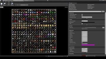 Unreal Engine - Using a texture map to change icons and shapes in one ISM