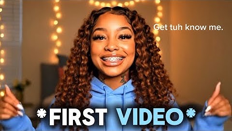 MY FIRST YOUTUBE VIDEO: Get To Know Me Q&A!
