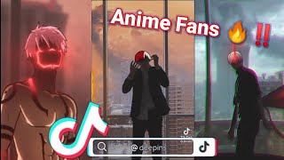 Best of @Deepins TikTok Compilations || Anime Fans!!! 2021 🔥