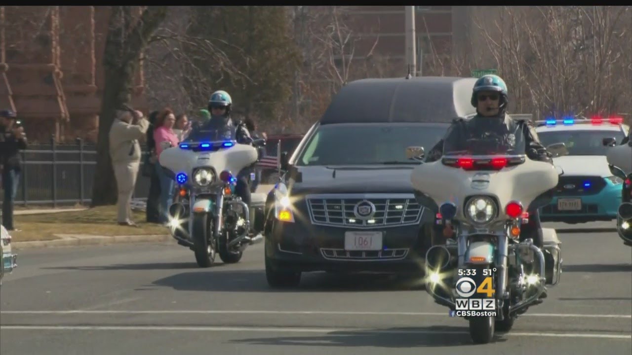 Funeral Held For Police Officer Killed On First Day Of Duty - YouTube