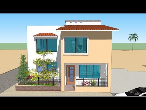 ? ✓ Plano Casa de 10x12 metros / House PLans - YouTube