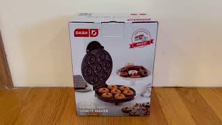 The BEST DASH Mini Donut Maker Machine Review