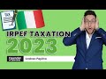 IRPEF Taxation 2023 - New INPS Clarification and More News!