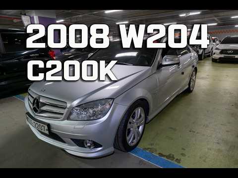 서울에서 만난 <strong>메르세데스</strong> 벤츠 2008 W204 C200k.