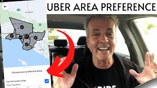 Uber Driver Area Preference | Drive Where YOU WANT To Drive!